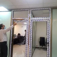 ساخت درب و پنجره و توری و پارتیشن upvc|خدمات پیشه و مهارت|تهران, باغ خزانه|دیوار