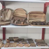 انواع ظروف چوبی گردو ،ست یلدا|ظروف سرو و پذیرایی|بروجن, |دیوار