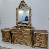 سرویس خواب تخت خواب آینه دراور پاتختی|تخت و سرویس خواب|مشهد, ادیب نیشابوری (شهرک غرب)|دیوار