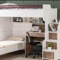تخت دوطبقه کاملا استفاده نشده