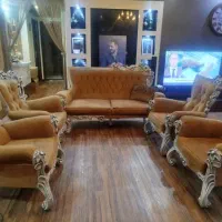 مبل کلاسیک درحدنو|مبلمان خانگی و میز عسلی|شاهینشهر, نظامی|دیوار