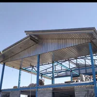 شیروانی خرپا نما لمبه الاچیق فلاشینگ اسکلت فلزی