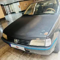 پژو ۴۰۵ مدل ۱۳۸۹ مشکی لاستیک نو، باتری نو