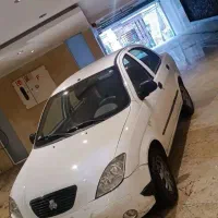 تیبا صندوق دار مدل ۹۸ بدون رنگ شاسی عقب جلو سالم