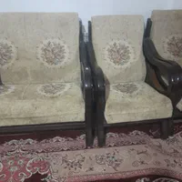 مبل چوبی ۶ نفر به فروش میرسد|مبلمان خانگی و میز عسلی|اصفهان, خیادان|دیوار