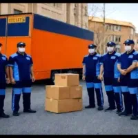 باربری حجت بار خاور نیسان کارگر خالی