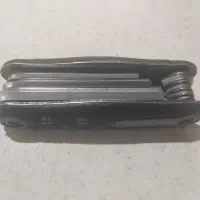 دو عدد آچار آلن شش گوش و ستاره‌ای تاشو چاقویی۸عددی