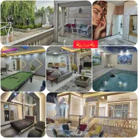 اجاره باغ ویلا لاکچری  استخر آب گرم شاهنامه مشهد