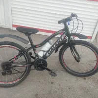 دوچرخه دنده دار تمیزوسالم خارجی سایز۲۴