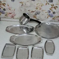 ظروف استیل قدیمی