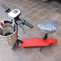 اسکوتر برقی سالم در حد نو در شهربابک|دوچرخه، اسکیت، اسکوتر|شهر بابک, |دیوار