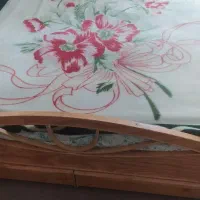 تخت خواب دو نفره چوبی