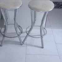 ۲ عدد صندلی اپن قیمت عالی یک عدد تخت نوجوانی فلزی