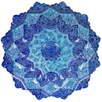بشقاب مینا کاری|صنایع دستی و سایر لوازم تزئینی|اصفهان, مولوی|دیوار