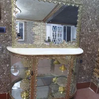 میز آینه برنز نو