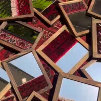 هفت سین وآینه سنگ|صنایع دستی و سایر لوازم تزئینی|نکا, |دیوار