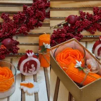 شمعهای دستساز مناسب دکور و هدیه|صنایع دستی و سایر لوازم تزئینی|سلمانشهر, |دیوار