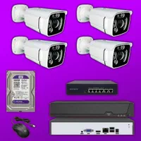 دوربین مداربسته/دزدگیر/پکیج دوربین