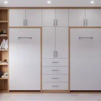 تخت تاشو/ کم جا/ تخت/ کمد/ ۱۰ سال گارانتی