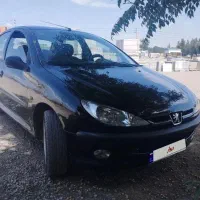 پژو 206 بدون رنگ شاسی‌ها پلمپ 79000 کیلومتر