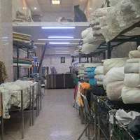 فروش پارچه و ریگال و سبدهای مغازه بصورت کلی