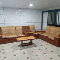 مبل ال و میز تلویزیون