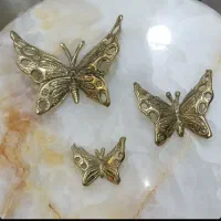 ۶ عدد پروانه دیوار کوب برنز
