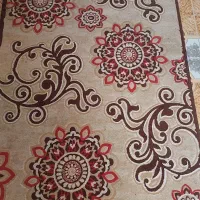 گلیم فرش‌ گل برجسته