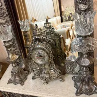 آینه وشمعدان برنج|آینه|قزوین, |دیوار