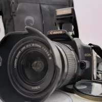 دوربینdslrحرفه ای کنون ژاپن+لنز55-18+رم و کیف