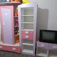 سرویس خواب دخترانه|تخت و سرویس خواب|چمران, |دیوار