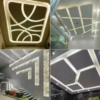 دکوراسیون داخلی کناف، ام دی اف، کاغذ دیواری|مصالح و تجهیزات ساختمان|قرچک, زیبا شهر|دیوار