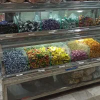 ویترین جا آجیلی و شکلاتی