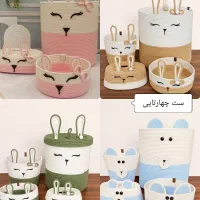 فروش انواع سبدهای قیطان و مکرومه بافی|صنایع دستی و سایر لوازم تزئینی|کرج, فاز ۳ گوهردشت|دیوار