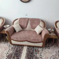 مبل راحتی در حد نو|مبلمان خانگی و میز عسلی|مهاجران, |دیوار