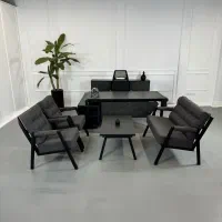 میز اداری نیم ست و صندلی گردان