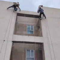 پیچ ورولپلاک سنگ نورپردازی طناب درز وتوری داربست|خدمات پیشه و مهارت|نیشابور, شهرک فرهنگیان|دیوار