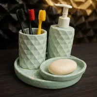 ست مایع دستشویی|لوازم سرویس بهداشتی|زاهدان, |دیوار