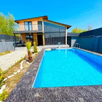 اجاره کلبه چوبی استخردار روباز کد ۵