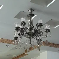 لوستر انتیک بسیارزیبا سالم