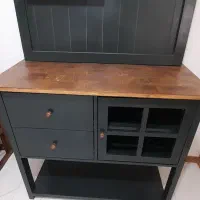 کنسول کافیبار چوبی|بوفه، ویترین، کنسول|رشت, اسماعیل آباد|دیوار