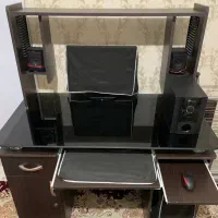 کامپیوتر با پک کامل میز فروش میز تکی|رایانه رومیزی|شیراز, شهرک فرزانگان|دیوار