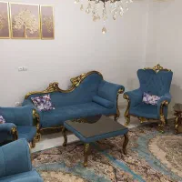فروش مبل استیل،میز نهار خوری،دو قطعه فرش نه متری|مبلمان خانگی و میز عسلی|تهران, مهرآباد جنوبی|دیوار
