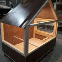 *(قفس کلبه ای)*|لوازم جانبی حیوانات|قم, نیروگاه|دیوار