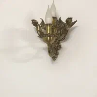 لوستر برنز اصل|لوستر و چراغ آویز|تاکستان, |دیوار