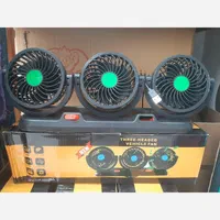 پنکه ۳ عددی ۲ سرعته USB همراه با خوشبو کننده ماشین