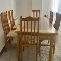 مبل ۸ نفره و میز نهار خوری ۶ نفره|مبلمان خانگی و میز عسلی|رشت, جهاد|دیوار