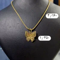 انگشتر بی نهایت گوشواره و زنجیر پلاک