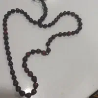 تسبیح ۶۹ عدی اشک ،جنس هسته خرما،کار زندان،خوش دست|کلکسیون اشیاء عتیقه|آشخانه, |دیوار