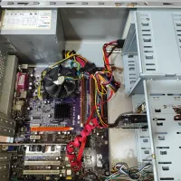 کیس کامل ۳۴۰۰ رم ۲ ddr2 هارد ۱۶۰ گرافیک ۱۲۸|رایانه رومیزی|چالوس, |دیوار